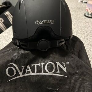 Ovation Black Women's Riding Helmet